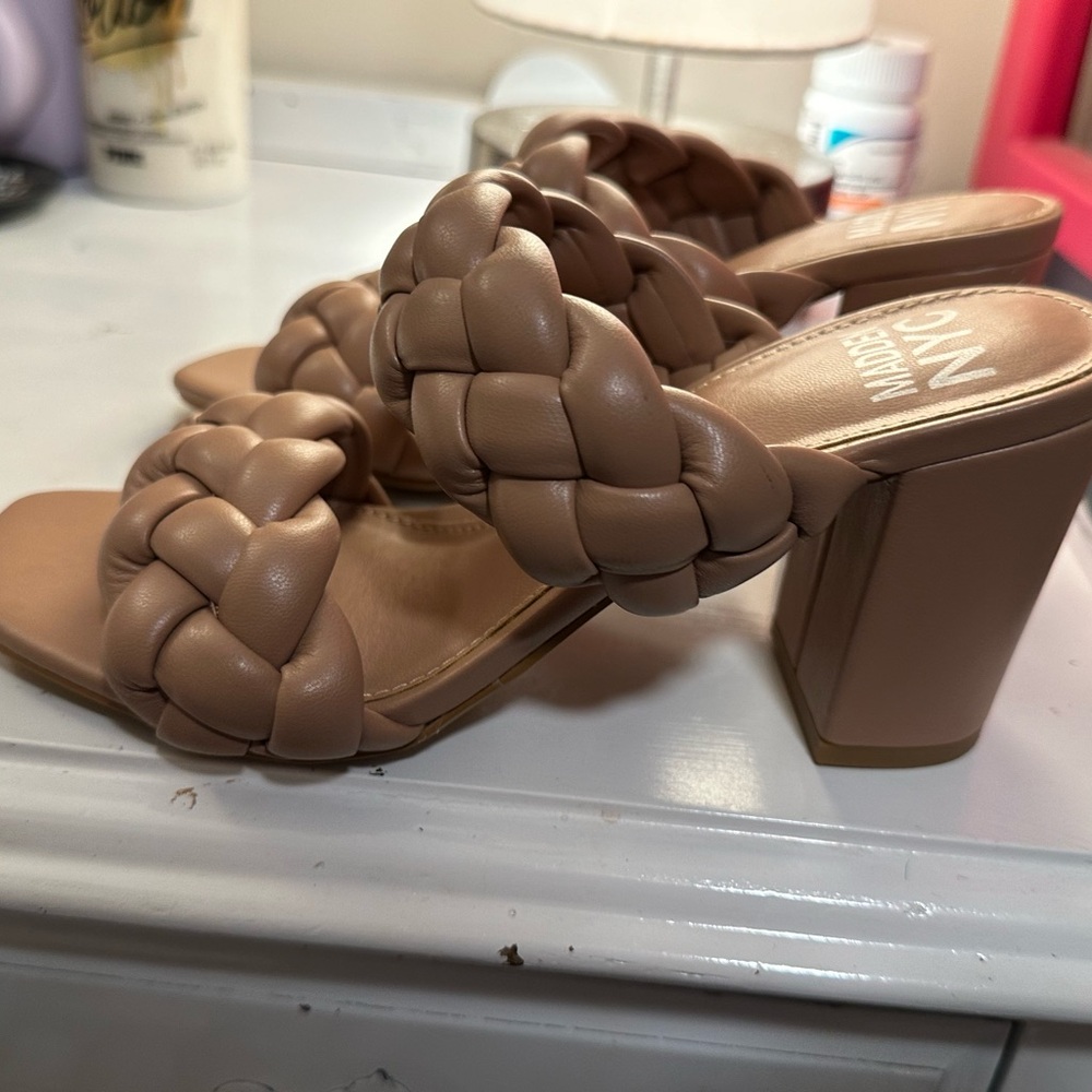 Madden NYC heel sandals brown size 6